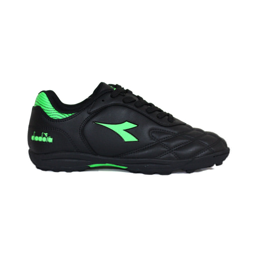 COSMO-TF-T-71125 Diadora Calzados Futbol_Society Masculino Cosmo-Tf Black/Green