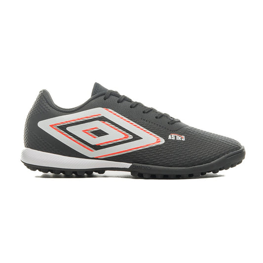 U01FB00119-120 Umbro Calzados Masculino Futbol_Society Astro_Club Negro/Blanco/Coral