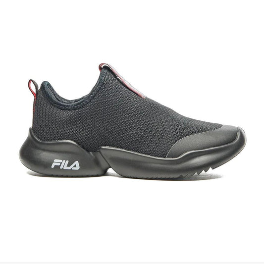 F04K004-397 Fila Calzados Kids Ninhos Funny Negro/Blanco/Rojo