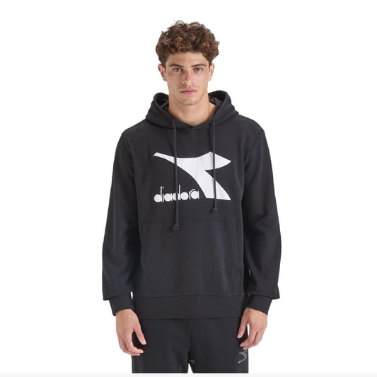 102.178881-80013 Diadora Prendas Hoddie Masculino Hoodie Chromia Black