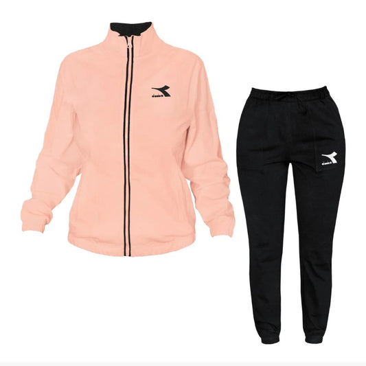 102.179377-50089 Diadora Prendas Conjunto Femenino Trackusuit_Fz_Core Pink_Melody