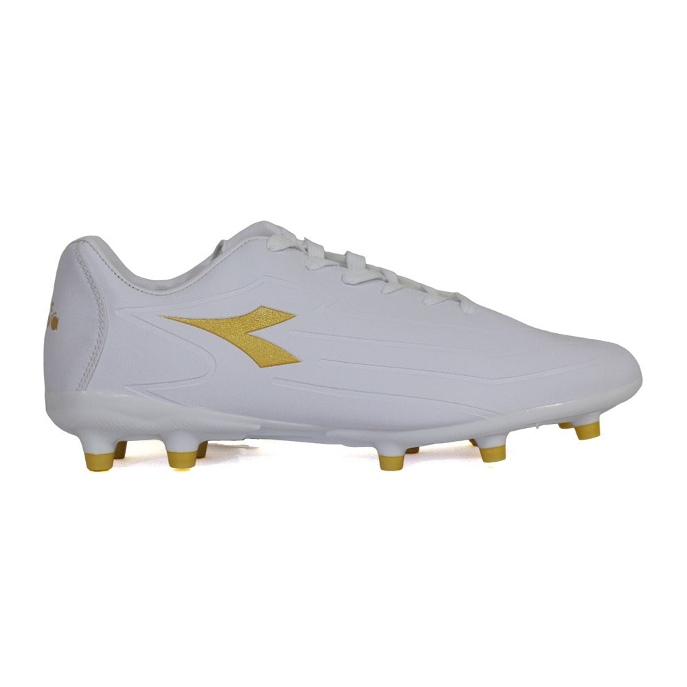 SIRIUS-MD-M-1133 Diadora Calzados Futbol_Campo Masculino Sirius-Md White/Gold Diadora Calzados Futbol_Campo Masculino Sirius-Md White/Gold