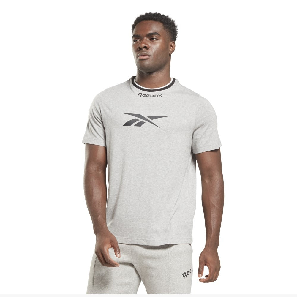 HS9430 Reebok Prendas Masculino Ri_Arch_Logo_Vector_Tee Medium_Grey_Heather