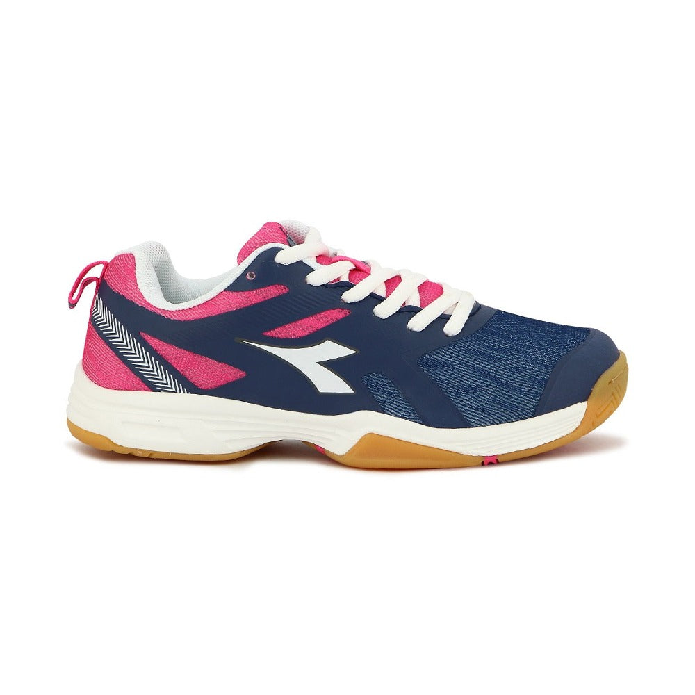 NETJUMPER-ID-L-6037 Diadora Calzados Femenino Volley NETJUMPER Navy/Fuchsia