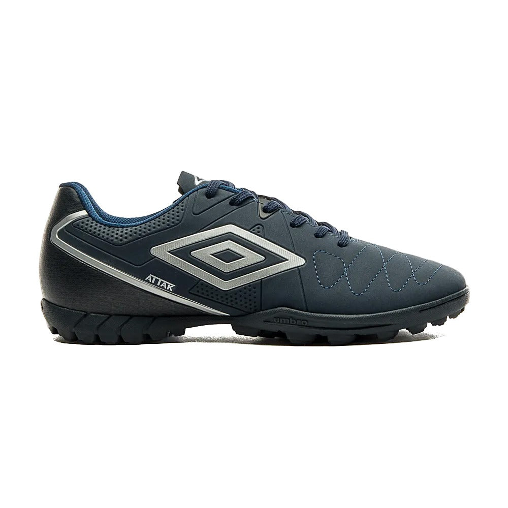 U01FB072-781 Umbro Calzados Futbol Society Masculino Attak Eternal Marino/Gris/Negro