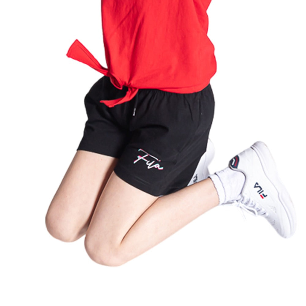 SS24SPG064-000 Fila Prendas Shorts Niños Evita_T_Shirts Black