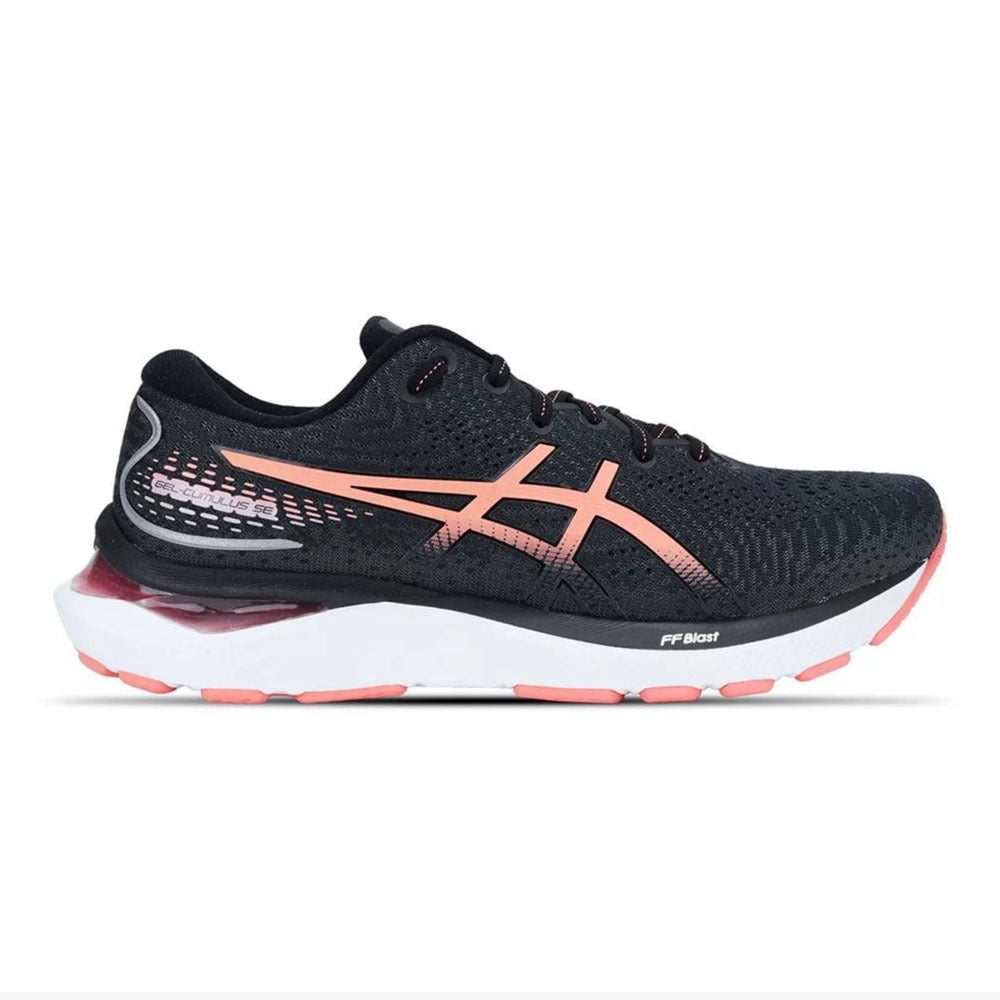 1012B336.004 Asics Calzados Running Femenino Gel-Cumulus_24_SE Black/Papaya