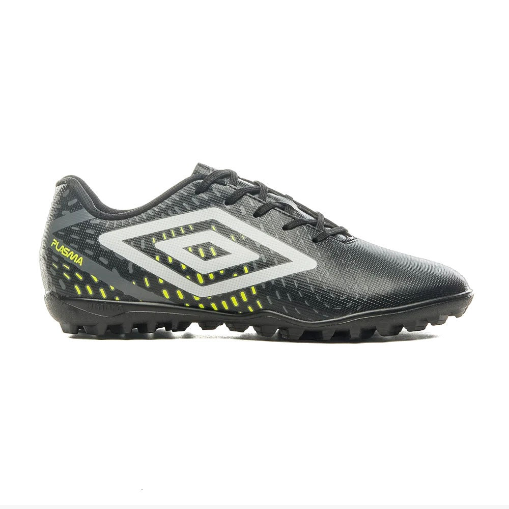 U01FB00135-128 Umbro Calzados Futbol_Society Masculino Plasma Negro/Blanco/Grafito