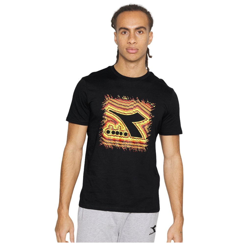 102.179313-80013 Diadora Prendas T-Shirt Masculino T-Shirt _SS_Freize Black