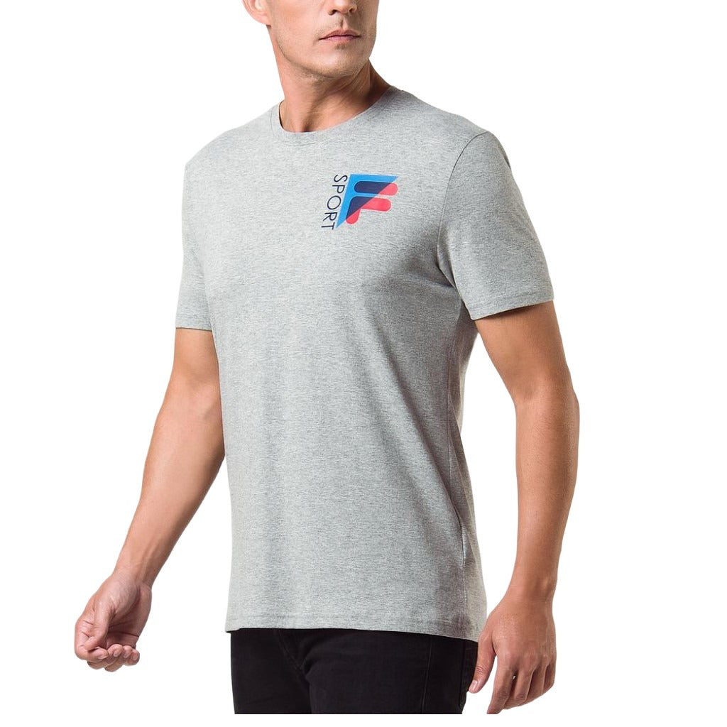 LS180577-504 Fila Prendas Masculino T-Shirt Sport_Geo Melange