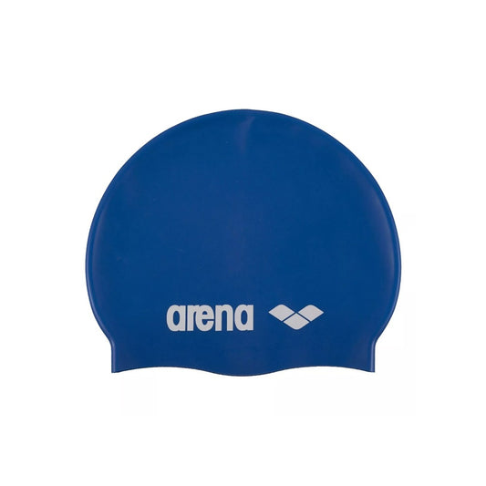 91670-77 Arena Accesorios Gorras_de_Natacion Ninhos Classic_Silicone_Jr Skyblue_White