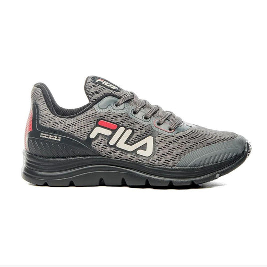 F04K00010-3164 Fila Calzados Moda Ninhos Athlon Grafito/Negro/Rojo