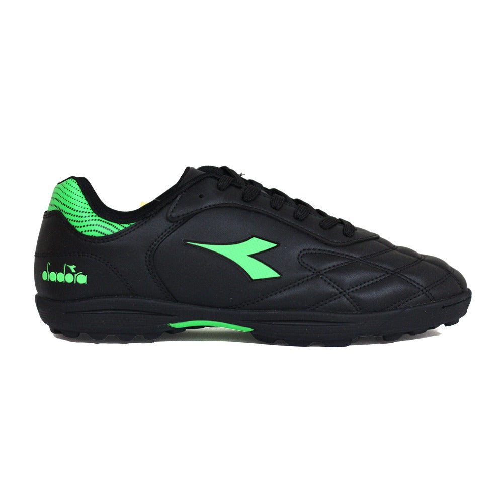 COSMO-TF-M-71125 Diadora Calzados Futbol_Society Masculino Cosmo-Tf Black/Green