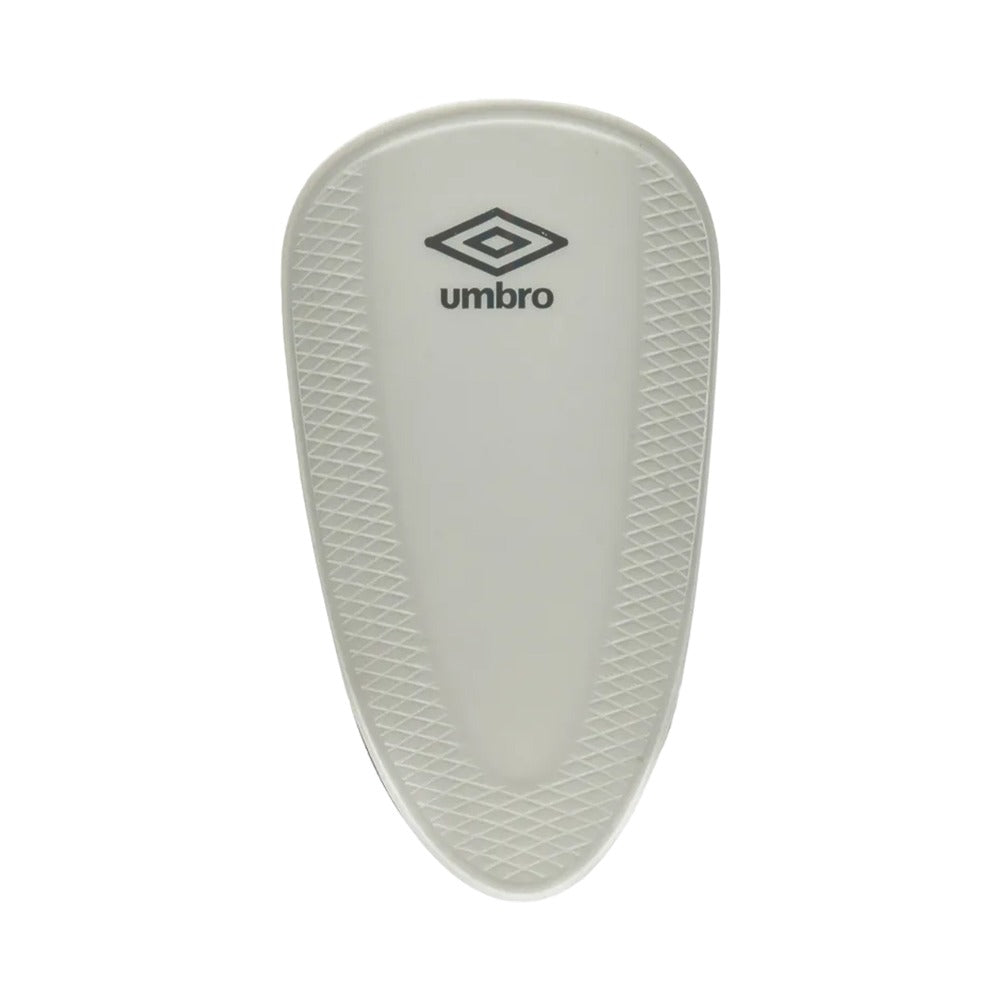 U23EQ030-181 Umbro Accesorios Canilleras Unisex Futbol Protection_St_Ext Blanco/Plata