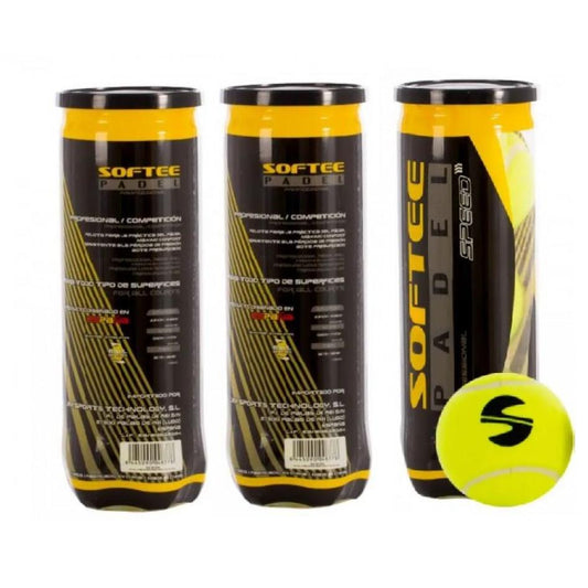 84450090055288 SOFTEE SPEED TUBO PELOTAS PADEL