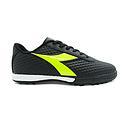 URANO-TF-M-71124 Diadora Calzados Masculino Futbol_Society Urano Black/Yellow_Fluo